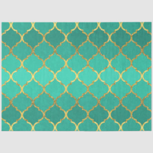 Elegante trendige Imitate Glitzer Quarrefolie Seidenpapier