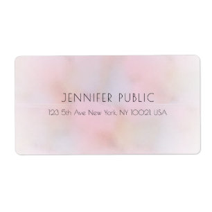 Elegante, trendige Pastellfarben Moderne Vorlage