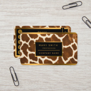 Elegante Trendy Cow Imitate Leather Collection Visitenkarte