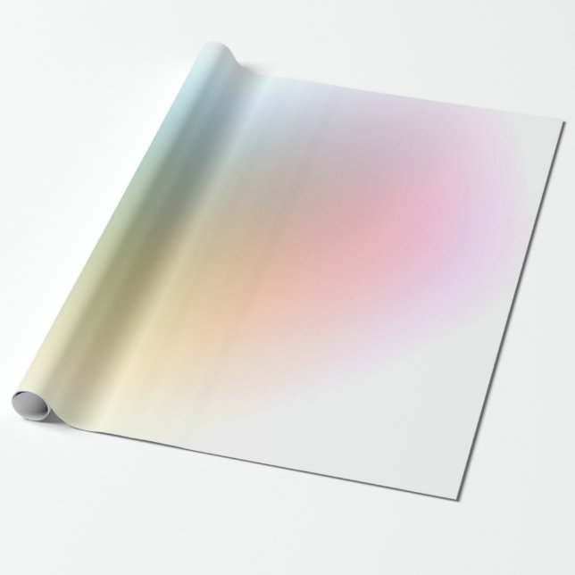 Elegante trendy Moderne farbenfrohe Vorlage Geschenkpapier (Ungerollt)