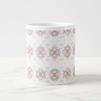 Elegante Tribal Floral Tasse