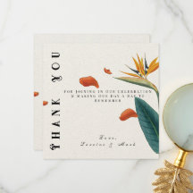 Elegante Tropical Floral Wedding