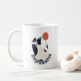 Elegante Tuxedo-Katze Feier Kaffee- & Teetasse