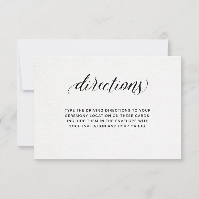 Elegante Typografie auf den Weisen des Aquarellpap Einladung (Vorderseite)