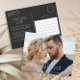 Elegante Typografie Moderne Hochzeitslandschaft Fo Postkarte (Von Creator hochgeladen)