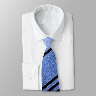 Elegante und Coole, hellblaue Strip-Krawatte Krawatte