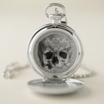 Elegante und doch gruselige Brocade Skull Pocket W