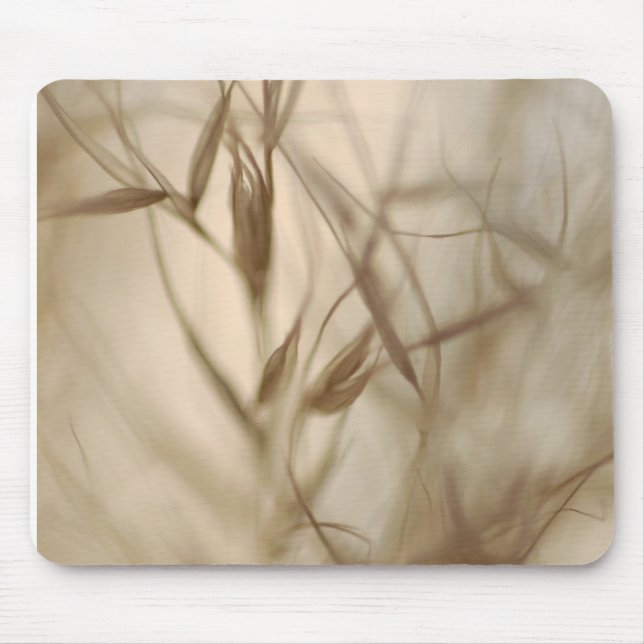 Elegante und erdige Natur Print Mousepad (Vorne)