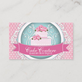 Elegante und moderne Cake Designer Business Cards Visitenkarte