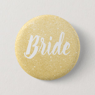 Elegante und moderne Hochzeit der Goldbrille in Gl Button
