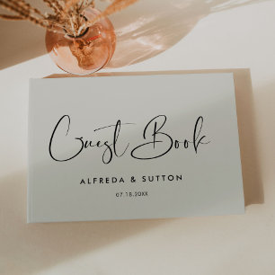 Elegante und moderne Hochzeit Gästebuch