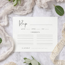 Elegante und moderne Schwarz-Weiß-Rezeptur