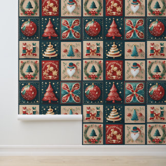 Elegante und moderne Weihnachtsdekorationen Tapete