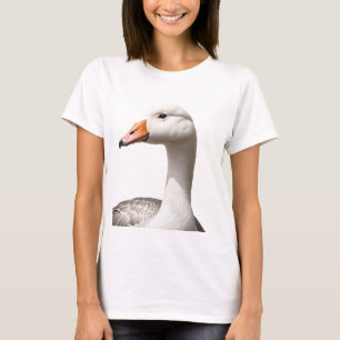 elegante und stilvolle Abbildung einer Gans T-Shirt