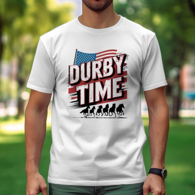 Elegante Unleashed: Derby Time Event Logo T-Shirt (Von Creator hochgeladen)