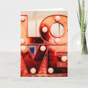 Elegante Valentinstag Liebe Feiertagskarte