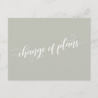 Elegante Veränderung von Plänen verzögert Hochzeit