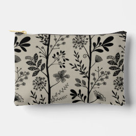 Elegante vertikale Gartenträumerei Floral Zubehörtasche