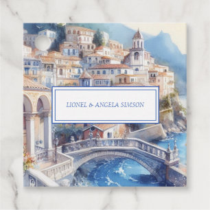 Elegante View Amalfi Küste Italien Geschenkanhänger