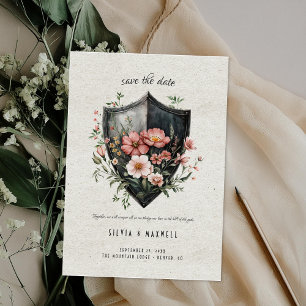 Elegante Viking-Hochzeit Save-the-Date
