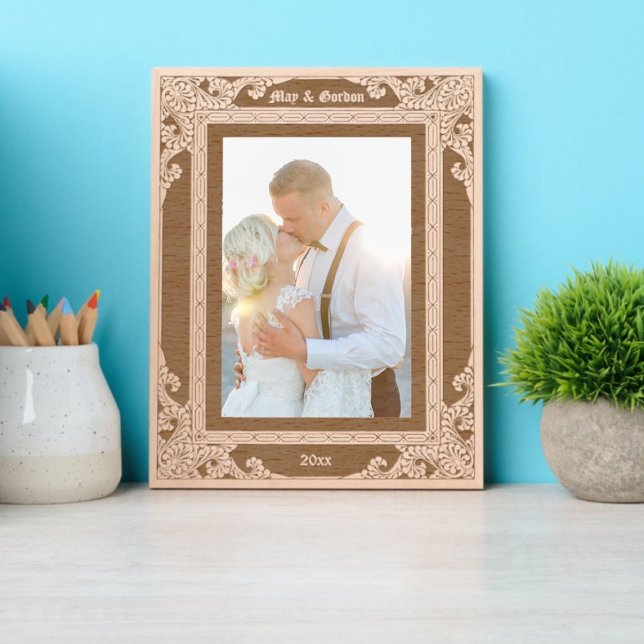 Elegante Viktorianische Ära 1877 Grenze Geätzte Rahmen (Von Creator hochgeladen)