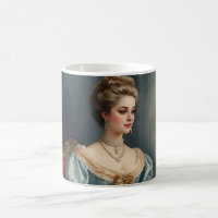Elegante viktorianische Dame Klassisches Porträt K