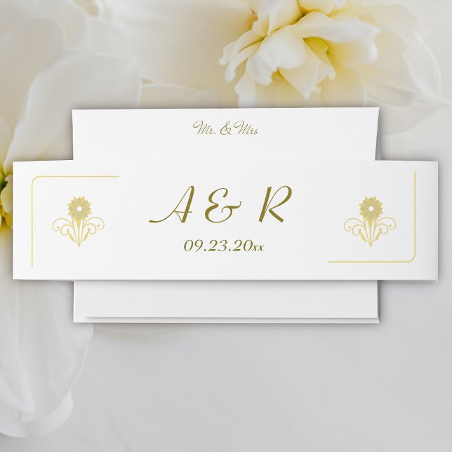 Elegante Viktorianische Hochzeit Einladungsbanderole (Von Creator hochgeladen)