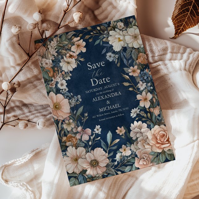 Elegante Viktorianische Königliche Hochzeit Save The Date (Von Creator hochgeladen)