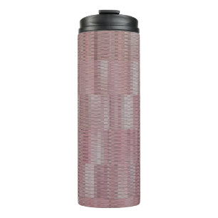 Elegante Vintage-Abstrakt-Schöne Hintergrundgestal Thermosbecher
