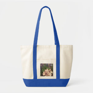 Elegante Vintage-Blumen-Gartentasche Tragetasche