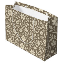 Elegante Vintage-Blumen-Geschenktasche