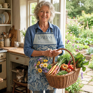 Elegante Vintage Blumengeschenke für die Mama Schürze