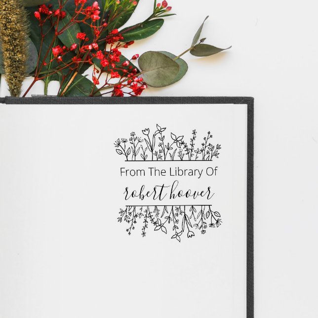 Elegante Vintage Blüte aus der Bibliothek von Permastempel (Von Creator hochgeladen)