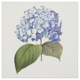 Elegante Vintage botanische Hydrangea-Blume Stoff
