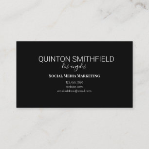 Elegante Vintage City Street Visitenkarte