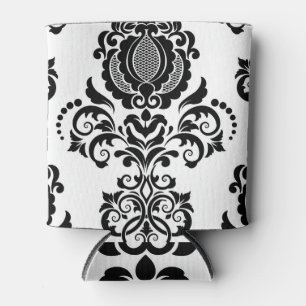 Elegante Vintage Damaske Nahtlose Textur Dosenkühler
