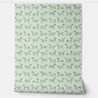 Elegante Vintage Galopp Pferde Wandern