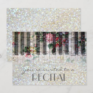 elegante Vintage Giralmusik Einladung