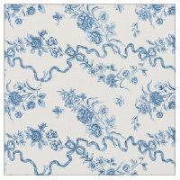 Elegante Vintage, gravierte blaue Rose und Ribbons