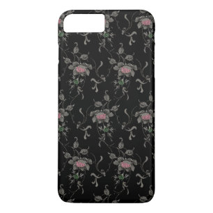 Elegante Vintage gravierte Rosen iPhone 8 Plus/7 Plus Hülle