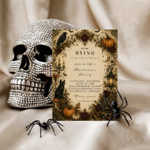 Elegante Vintage-Halloween-Party
