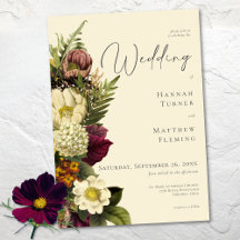 Elegante Vintage-Juwel-Blumen-Hochzeit in Elfenbei