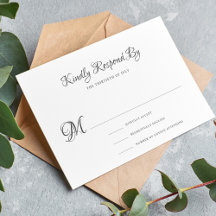 Elegante Vintage-Kalligrafie klassische formelle H