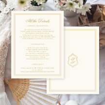 Elegante Vintage-Klassiker Gold-Kalligrafie-Hochze