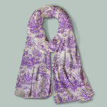 Elegante Vintage lila Toile de jouy Schal<br><div class="desc">Vintages Retro lila Toile de jouy Scarf. Genießen Sie den Schrank mit der zeitlosen Eleganz von toile de jouy Vintagen Designs, inspiriert durch die exquisiten Motive der französischen heiß rosa Szenen. Diese ausgeklügelten Toile-Drucke sind im Augenblick ein Alltagswut, schöne Designs, die natürliche Schönheit und Charme bringen. Dieser modische Schal verbindet...</div>
