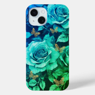 Elegante Vintage Märchen Rosen und Schmetterlinge Case-Mate iPhone Hülle