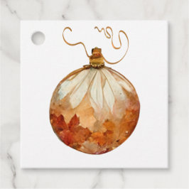 Elegante Vintage Ornament Weihnachtsgeschenk Tag Geschenkanhänger