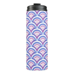 Elegante Vintage-Ornamentkunst Thermosbecher