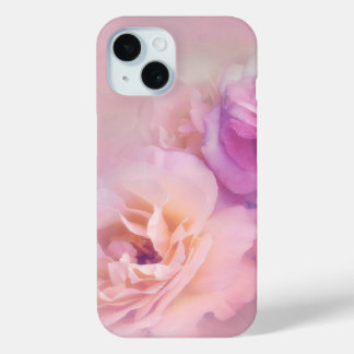 Elegante Vintage Pastel Rosa Rosen Case-Mate iPhone Hülle