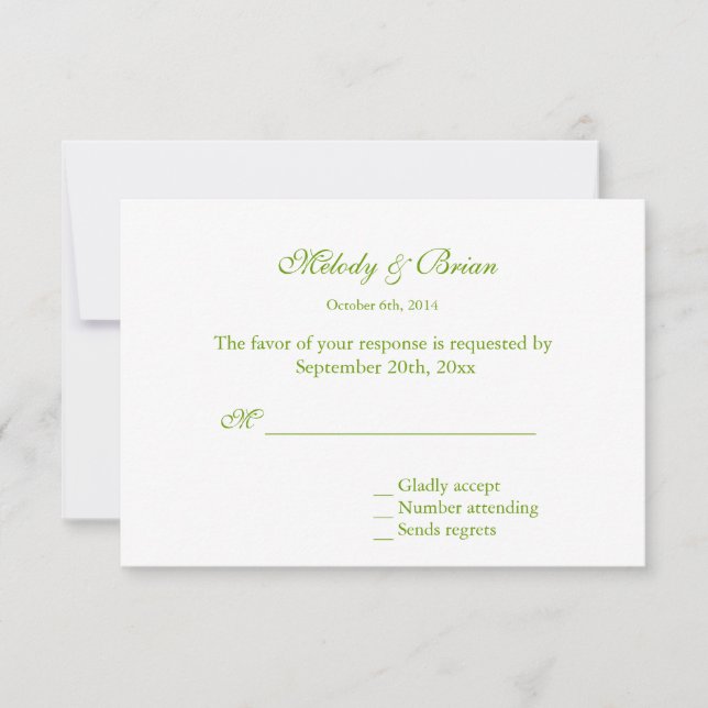 Elegante Vintage Redoute-gelbe Blumen UAWG RSVP Karte (Vorderseite)